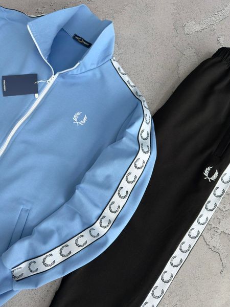 Чоловічий спортивний костюм Фред Перрі Fred Perry 4в1: кофта, штани та 2 пари шкарпеток (логотип вишивка) | S м-1157 фото