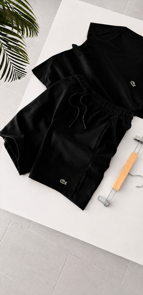 Женский летний костюм Лакоста Lacoste 4в1: футболка, шорты и 2 пары носков | S м-1733 фото