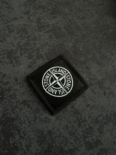 Графитовая женская футболка Stone Island Стон Айленд&nbsp;| S м-1813 фото