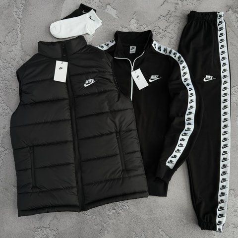 Жіночий спортивний костюм Найк Nike 5в1: жилет, кофта, штани та 2 пари шкарпеток | S м-1860 фото