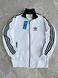 Чоловіча спортивна кофта (олімпійка) Adidas Адідас у білому кольорі || XS м-284 фото 1