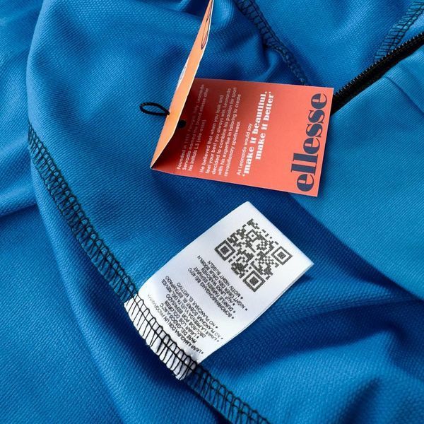 Синяя мужская спортивная кофта (олимпийка) Ellesse Элис | S м-997 фото