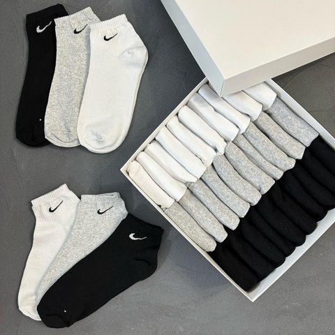 Набір чоловічих шкарпеток Nike Найк, упаковка 30 пар | м-388 фото