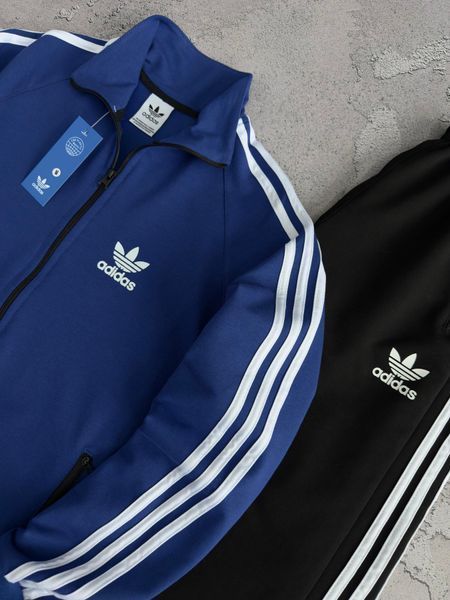 Чоловічий спортивний костюм Адідас Adidas 4в1: кофта, штани та 2 пари шкарпеток у подарунок | XS м-213 фото