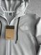 Серый мужской спортивный костюм Норд Фейс The North Face 4в1: кофта, штаны и 2 пары носков | S м-1539 фото 2
