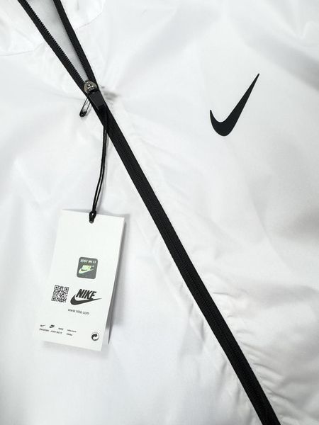 Біла чоловіча вітровка плащівка Найк Nike | S м-819 фото