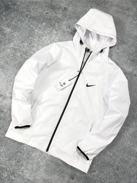Біла чоловіча вітровка плащівка Найк Nike | S м-819 фото