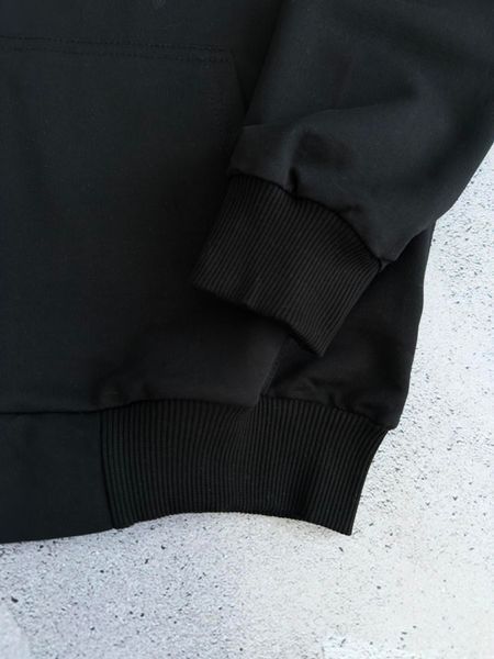 Жіноче зіп худі (кофта) Stone Island Стон Айленд у чорному кольорі | XS м-295 фото