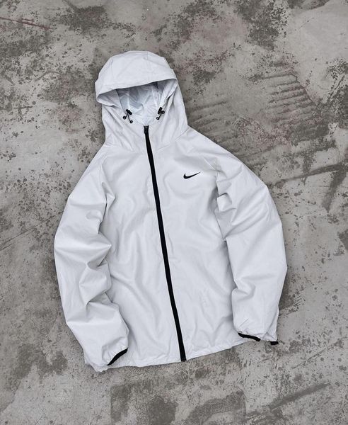 Біла чоловіча вітровка плащівка Найк Nike | S м-819 фото