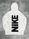 Біла чоловіча вітровка плащівка Найк Nike | S м-819 фото 2