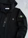 Жіноче зіп худі (кофта) Stone Island Стон Айленд у чорному кольорі | XS м-295 фото 4