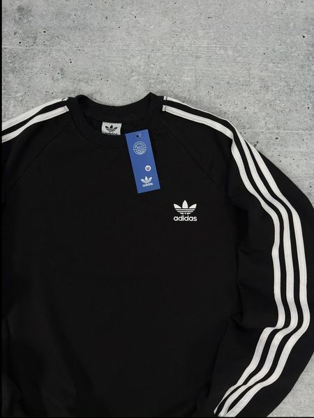 Чоловічий світшот Adidas Адідас в чорному кольорі || XS м-128 фото