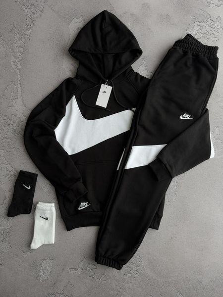 Чоловічий спортивний костюм Найк Nike 4в1: худі, штани та 2 пари шкарпеток в подарунок | S м-963 фото