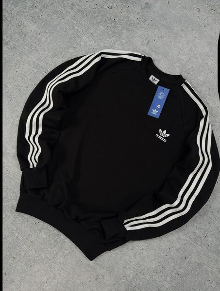 Чоловічий світшот Adidas Адідас в чорному кольорі || XS м-128 фото