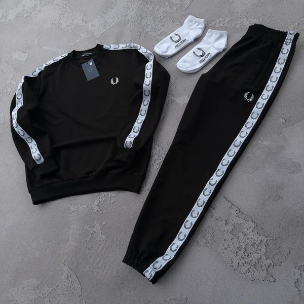 Мужской спортивный костюм Фред Перри Fred Perry 4в1: свитшот, брюки и 2 пары носков | S м-547 фото