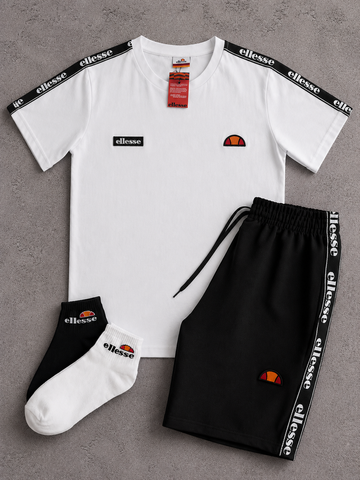 Женский летний костюм Элис Ellesse 4в1: футболка, шорты и 2 пары носков | XL м-1755 фото