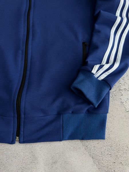 Синя жіноча спортивна кофта (олімпійка) Адідас Adidas | XS м-289 фото