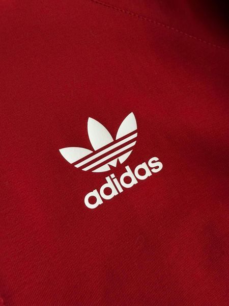 Червона чоловіча спортивна кофта (олімпійка) Adidas Адідас || XS м-285 фото