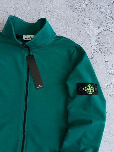 Смарагдова жіноча спортивна кофта (олімпійка) Стон Айленд Stone Island | S м-1597 фото