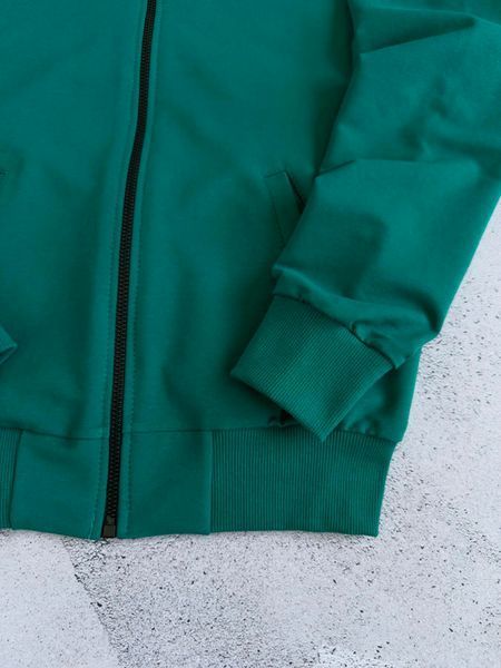 Смарагдова жіноча спортивна кофта (олімпійка) Стон Айленд Stone Island | S м-1597 фото