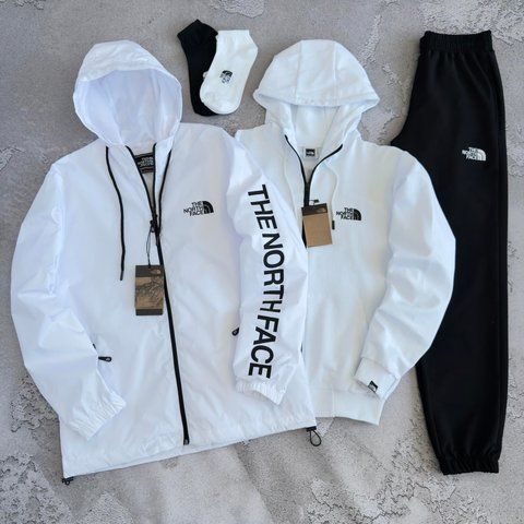 Жіночий спортивний костюм The North Face Норд Фейс 5в1: вітровка, кофта, штани та 2 пари шкарпеток | S м-1912 фото