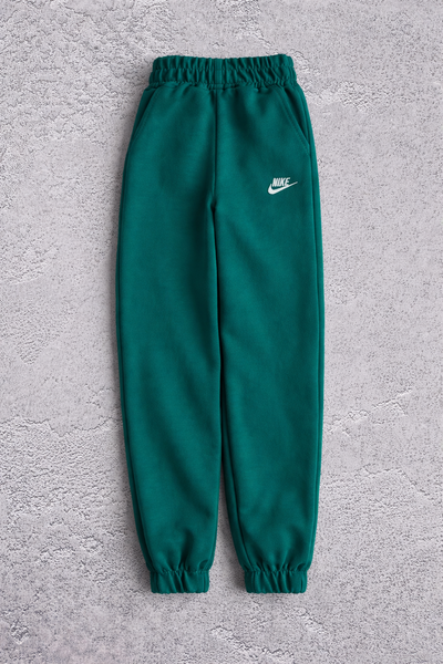 Смарагдові підліткові спортивні штани  Найк Nike | 36 м-1670 фото