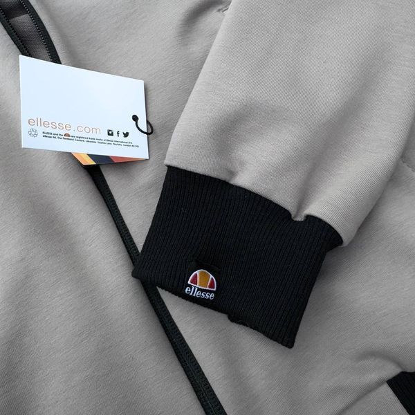 Серая женская спортивная кофта (олимпийка) Ellesse Элис | S м-1000 фото