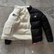 Мужская зимняя теплая двухсторонняя куртка Норд Фейс The North Face с овчиной | S м-483 фото 2