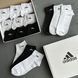 Набор мужских носков Adidas Адидас упаковка 9 пар (40-45) | м-377 фото 1