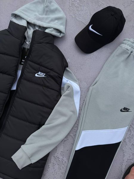 Женский спортивный костюм Nike Найк&nbsp;5в1: костюм, жилетка, кепка и 2 пары носков | S м-1026 фото