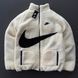 Жіноча зимова тепла двостороння куртка Nike Найк з овчиною | M м-1291 фото 1