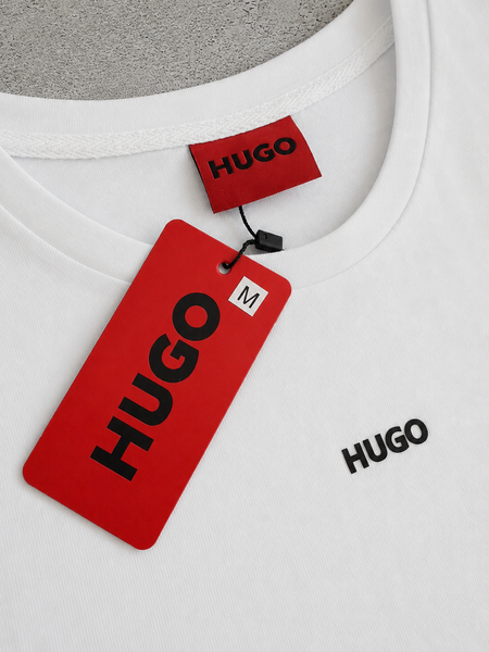 Мужской летний костюм Хуго Hugo 4в1: футболка, шорты и 2 пары носков | S м-1778 фото
