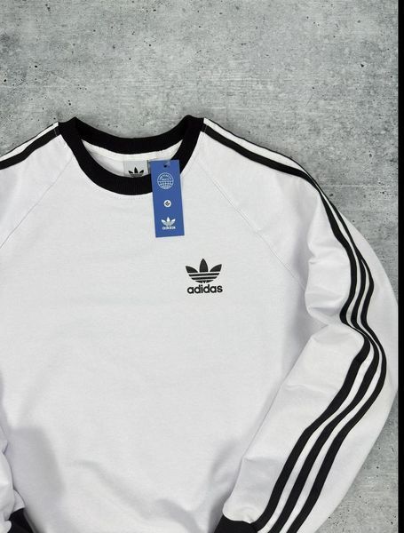 Чоловічий світшот Adidas Адідас в білому кольорі || XS м-126 фото