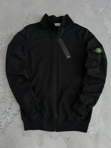 Чорна жіноча спортивна кофта (олімпійка) Стон Айленд Stone Island | S м-1542 фото
