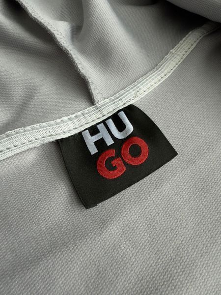 Сірий чоловічий спортивний костюм Хуго Hugo 4в1: кофта, штани та 2 пари шкарпеток | S м-1571 фото