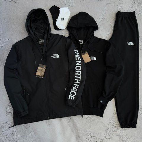 Жіночий спортивний костюм The North Face Норд Фейс 5в1: вітровка, кофта, штани та 2 пари шкарпеток | S м-1915 фото