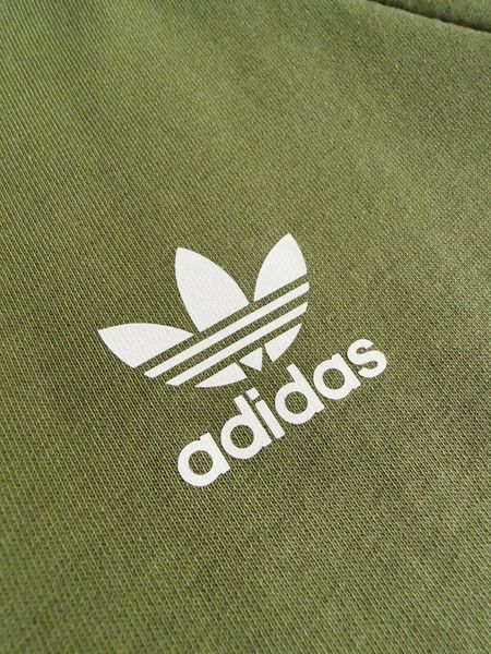 Мужская теплая зимняя спортивная кофта на флисе (олимпийка) Adidas Adidas в цвете хаки | XS м-33 фото